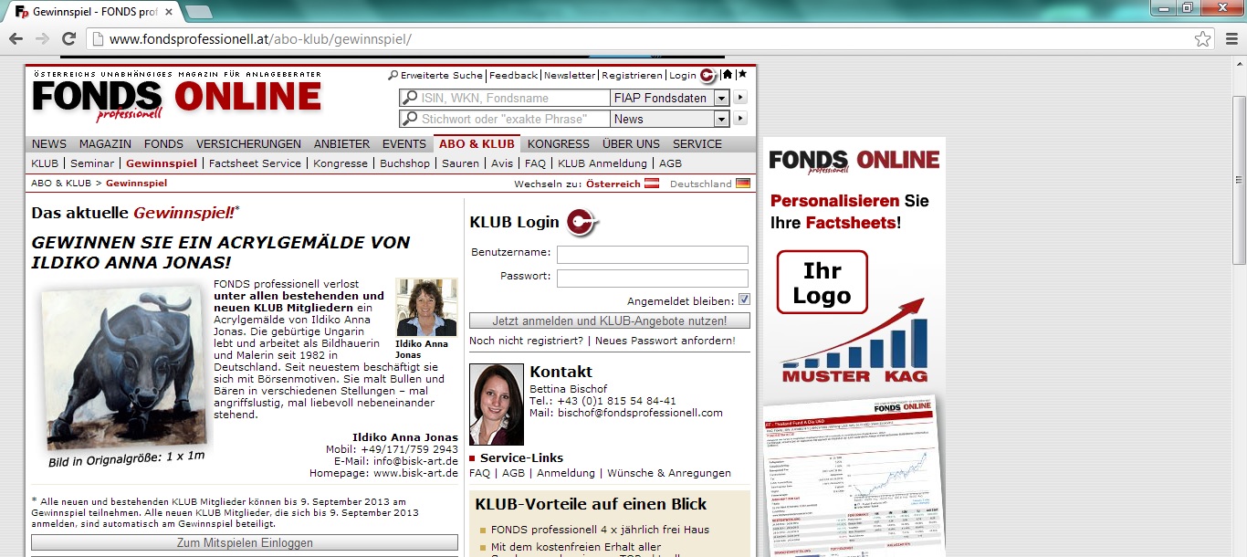 homepage fonds professionell at