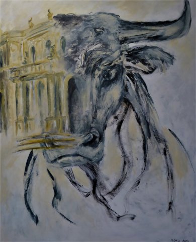 Unzertrennlich 120 x 100 cm